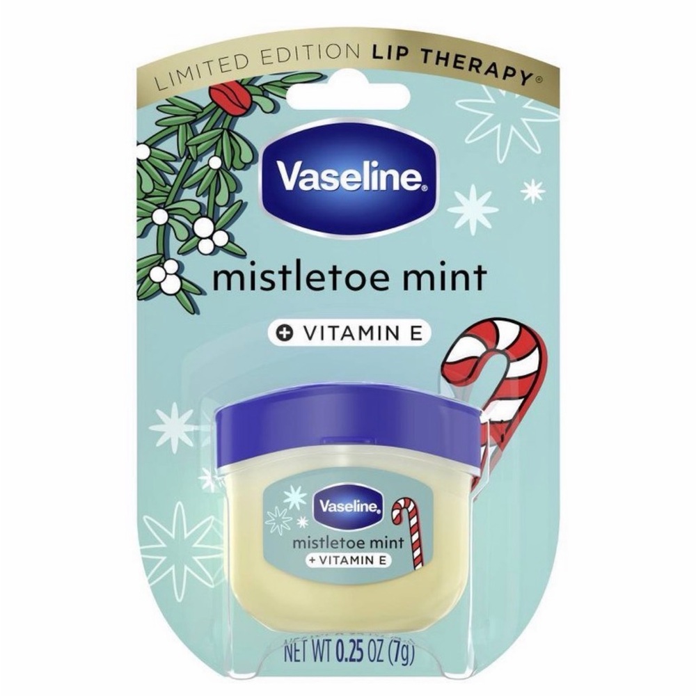 Vaseline Mistletoe Mint Lip Therapy with Vitamin E - Cream